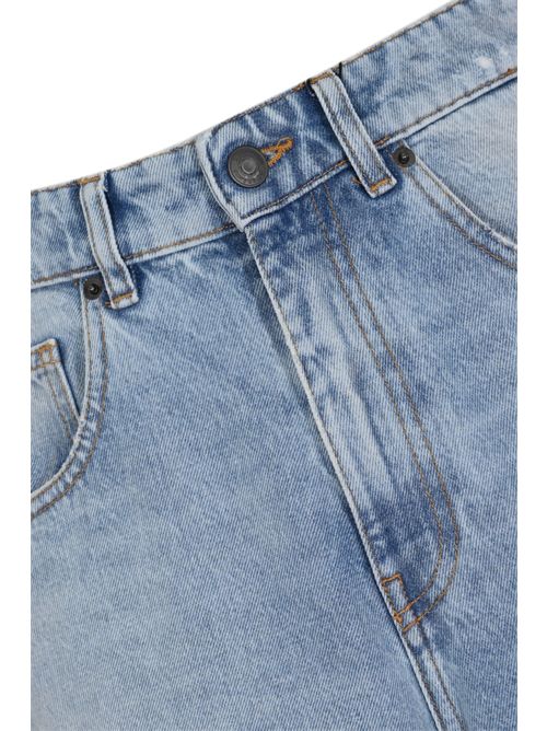 Jeans baggy in denim AMARANTO | B6AB0055A DENIM